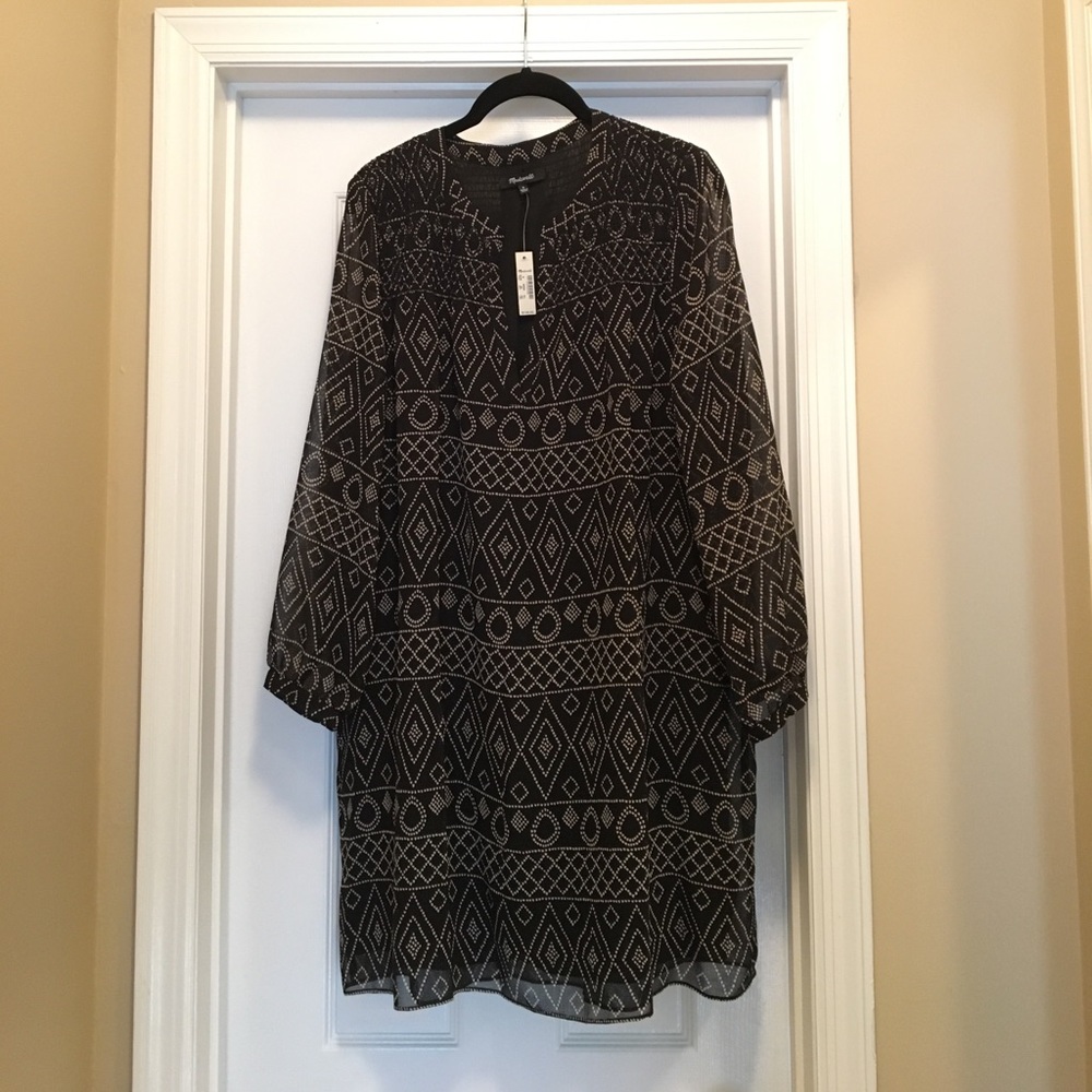 NWT! Sold Out Smock Dress in Caravan Print